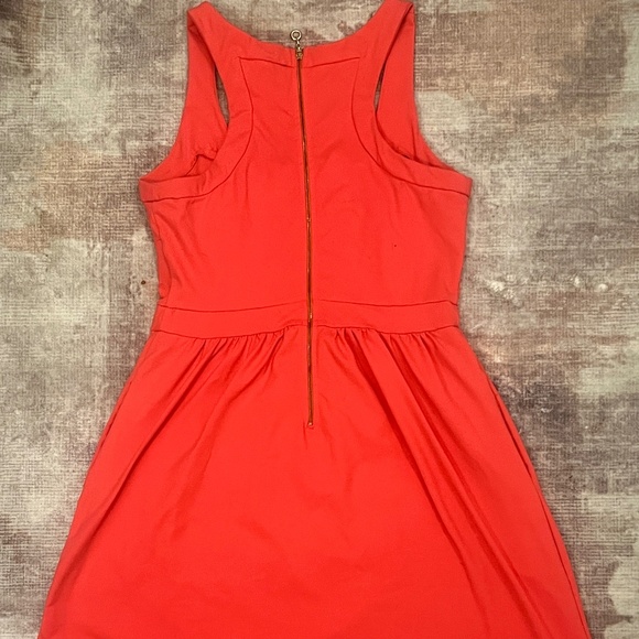 Cynthia Rowley Coral Tank Dress w/ Pockets! Sz M! - Picture 4 of 4